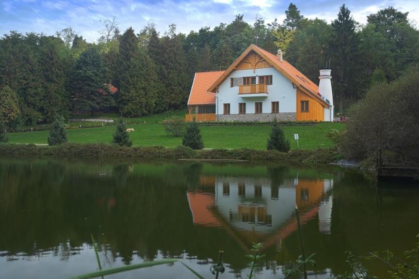 Aliret Vadaszhaz Ságvár Buitenkant foto